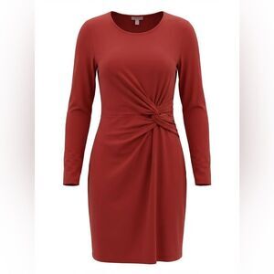 J JILL WOMENS DRESS RED SIZE XS